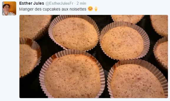 cupcakes aux noisettes