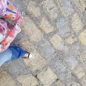 Mon pied à Aix-en-Provence, avril 2017