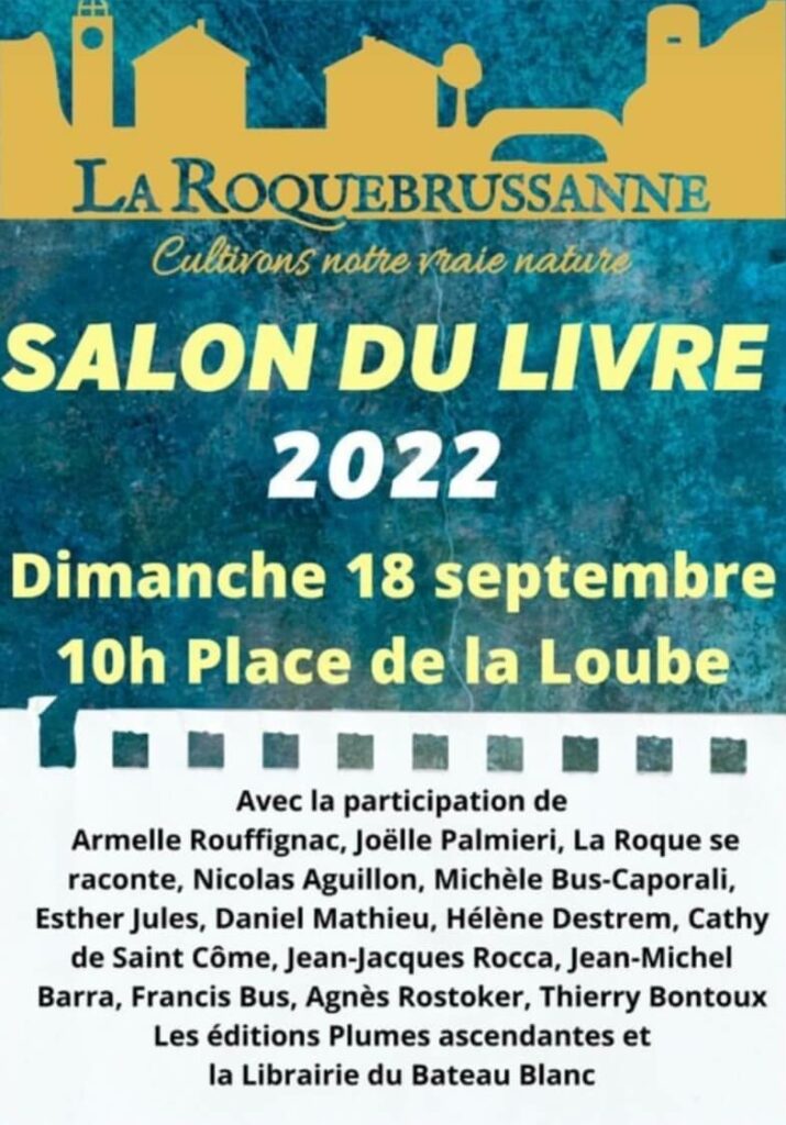 Salon du livre - La Roquebrussanne - 2022